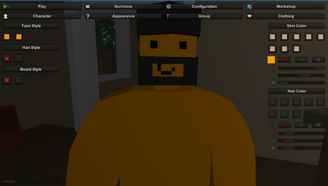 Как получить прически в unturned