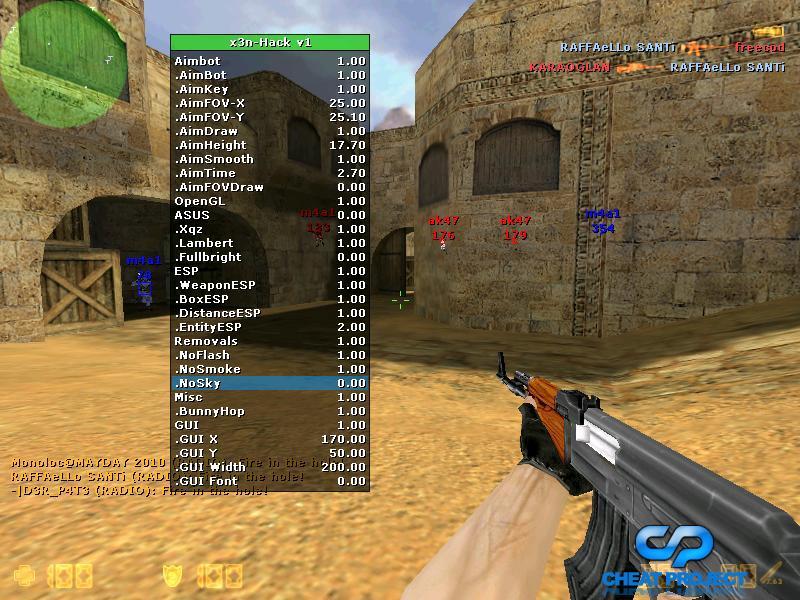 x3n Hack v1 - CS1.6 - Downloads - OldSchoolHack - Game ... - 800 x 600 jpeg 107kB