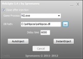 HolzIgto Injector v1.4.1 Screenshot