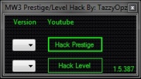 MW3 Prestige Hack Tazzy Opz