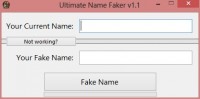 Ultimate Name Faker v1.1 Screenshot