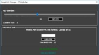 Simple FPS Unlocker + FoV Changer Screenshot