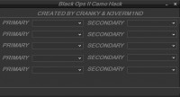 Black Ops II Camo Selector [With DLC Camos]