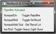 CS:GO Universal NoRecoil & Rapidfire Screenshot