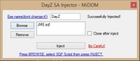 DayZ SA Script Injector