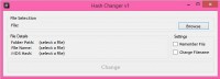 HashChanger v1 [Randomized File Rename/Remember Path] Screenshot