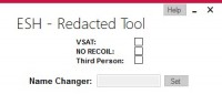 ESH - Redacted Tool v0.5