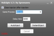 HolzIgto Injector v1.3 Screenshot